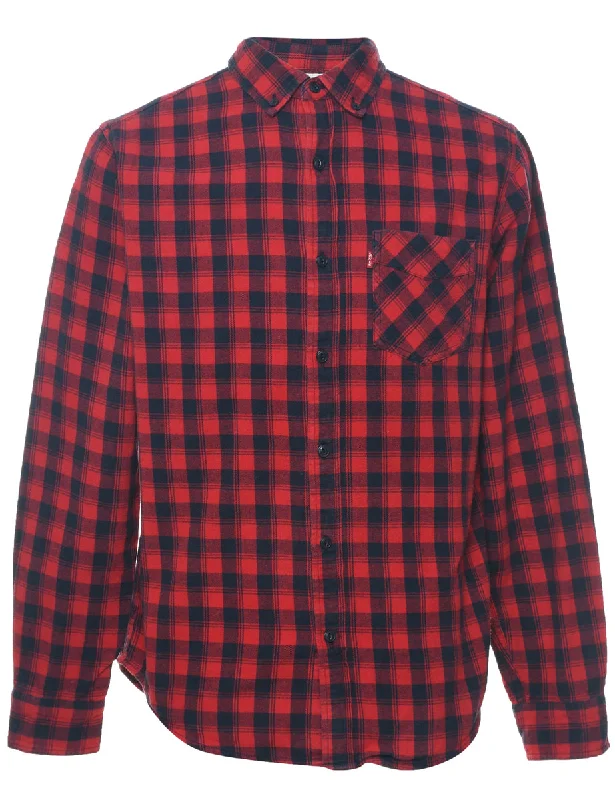 Soft Fabrics Levi's Checked Shirt - S