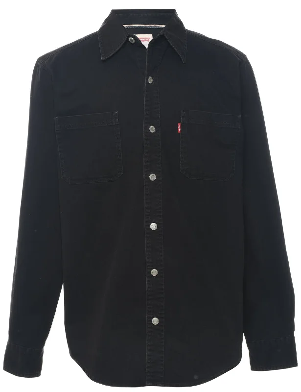 Fashionable Comfort Levi's Denim Shirt - S