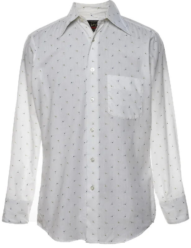 Energy Plan Long Sleeved White Shirt - S