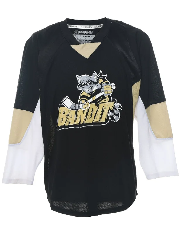 Urban Chic Mesh Bandit Printed T-shirt - S