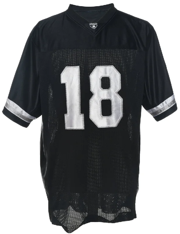 Exquisite Tailoring Mesh Oakland Printed T-shirt - XL