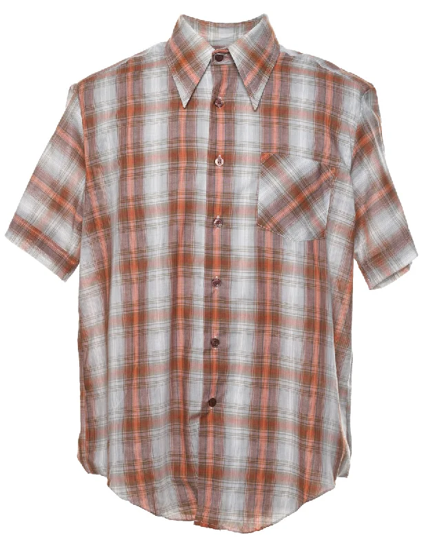 Cozy Pants Multi-colour Checked Shirt - L