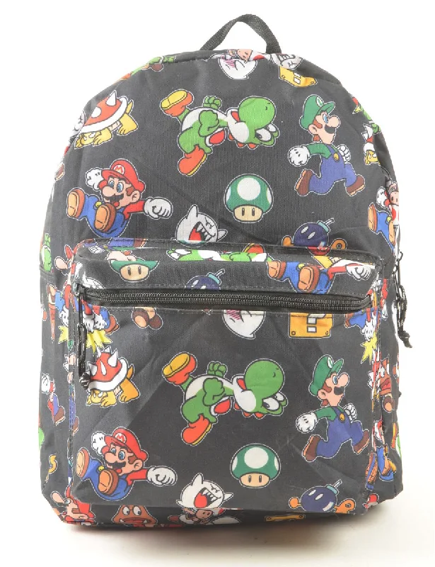 Sports And Leisure Multi-colour Mario Kart Design Backpack - M