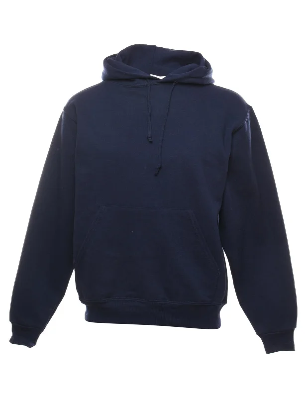 Comfy Chic Wear Navy Hooded Sweatshirt - S