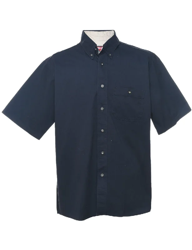Cozy Look Navy Workwear Shirt - L