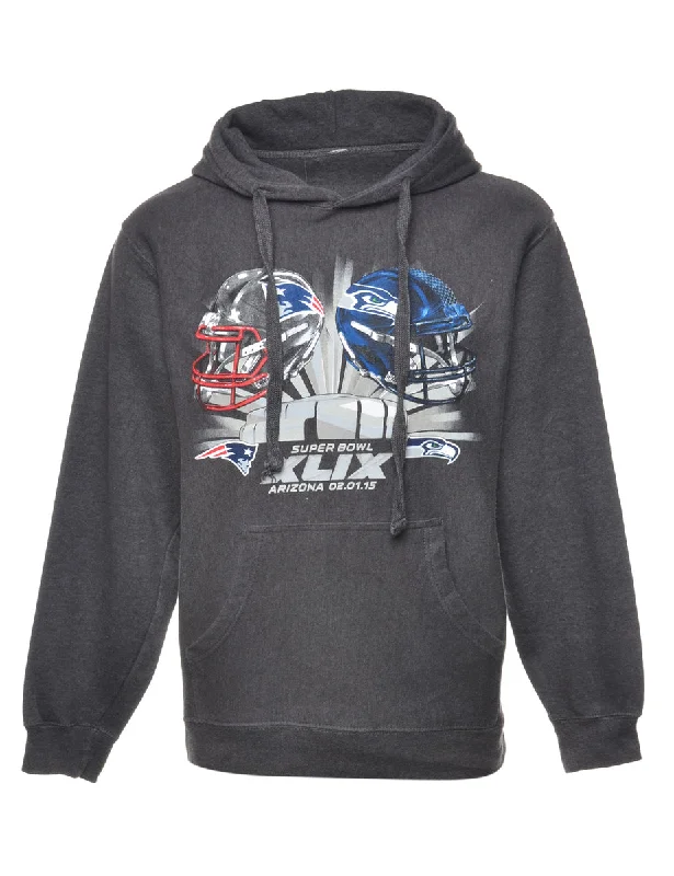 Classic Design NFL Hooded Sports Sweatshirt - M