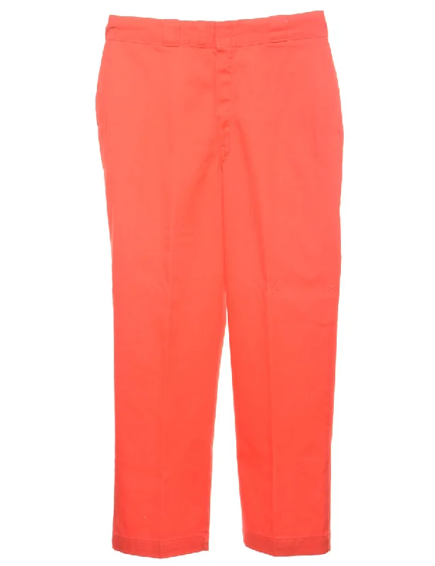 Elegant And Simple Red Suit Trousers - W33 L30