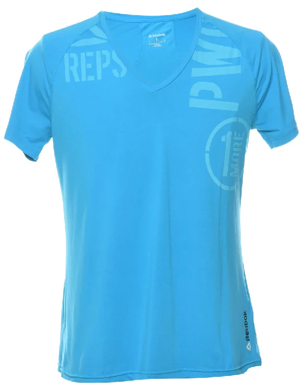 Relaxed Fit Wear Reebok Printed T-shirt - L