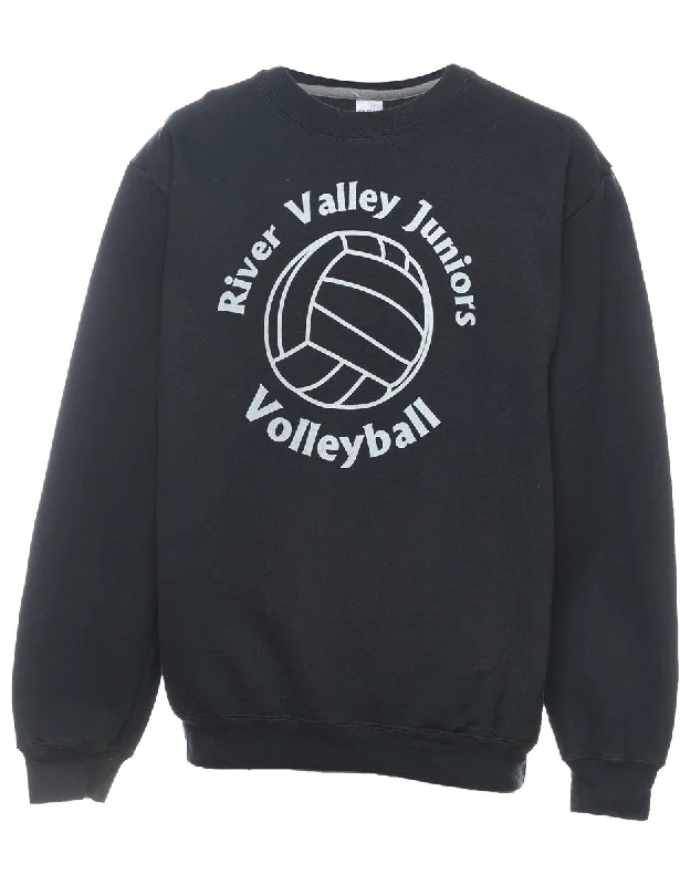 Simple Design River Valley Juniors Volleyball Printed Sweatshirt - M