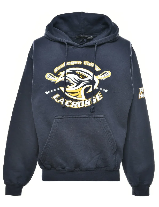 Playful Style Souhegan Valley Lacrosse Printed Hoodie - S