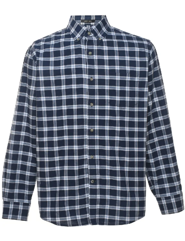 Casual Elegance St John's Bay Checked Shirt - M
