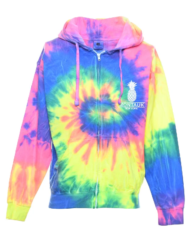 Stylish Fit Tie-dye Hoodie - S