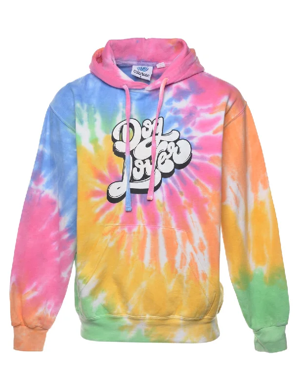 Fashion Expert Tie-dye Hoodie - S