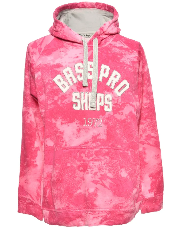 Trendy Dresses Tie-dye Printed Hoodie - L