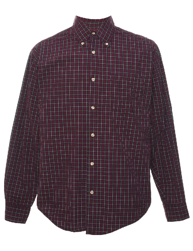 Cozy Vibes Wrangler Checked Shirt - S