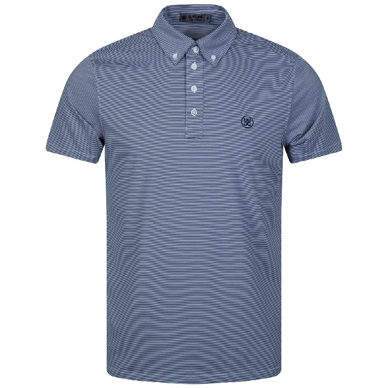 Playful Style Circle G'S Feeder Stripe Polo Twilight - AW24