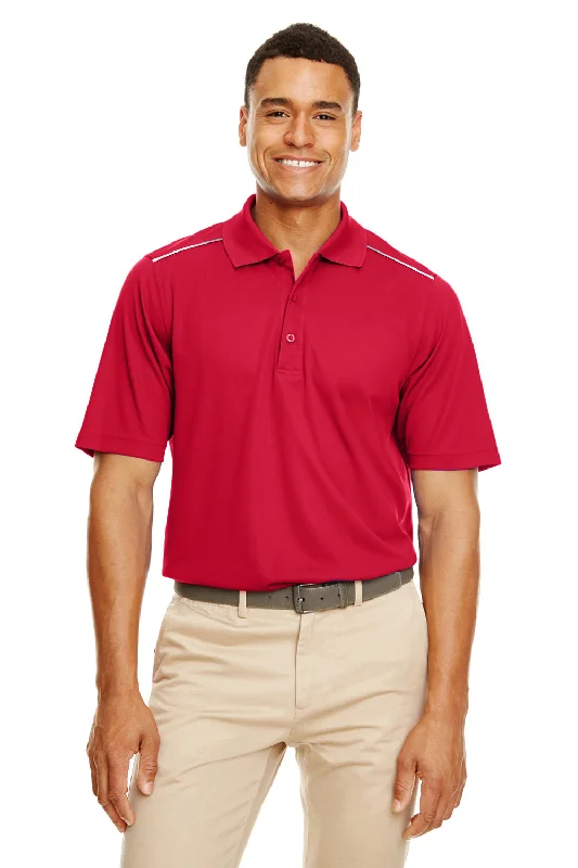 Energy Plan Core 365 Mens Radiant Performance Moisture Wicking Short Sleeve Polo Shirt - Classic Red Energy Plan Core 365 Mens Radiant Performance Moisture Wicking Short Sleeve Polo Shirt - Classic Red