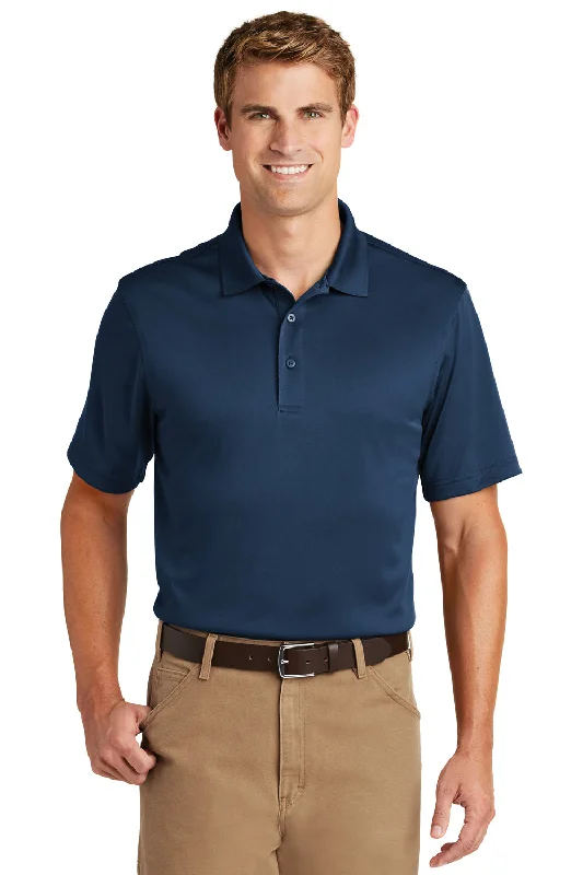 Must-have For Fashion CornerStone Mens Select Moisture Wicking Short Sleeve Polo Shirt - Regatta Blue