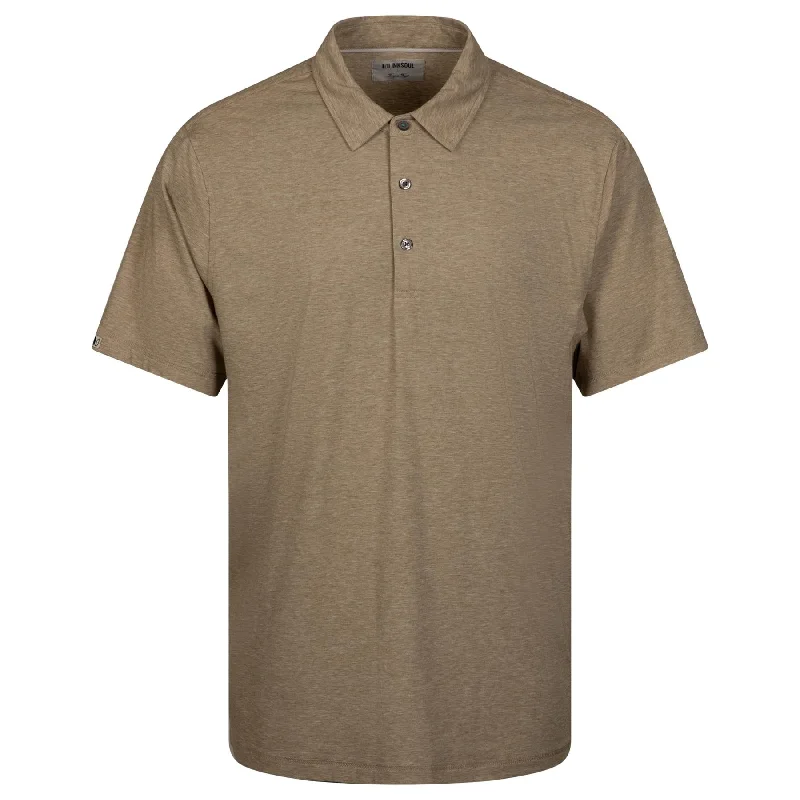 Versatile Wear Delray Solid Polo Ballast Heather - SS24