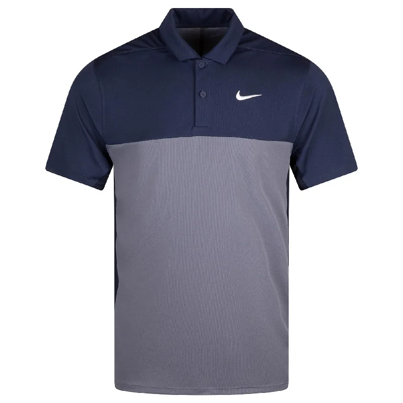 Fashionable Inner Wear Dri-FIT Victory+ Colour Block Polo Navy/Obsidian - SU24