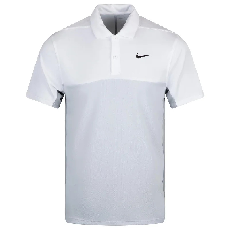 Personalized Outfit Dri-FIT Victory+ Colour Block Polo White/Grey - SU24