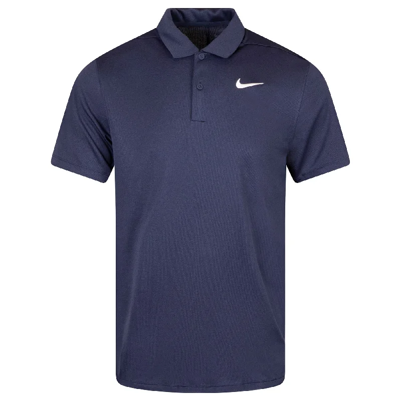 Luxury Customization Dri-FIT Victory+ Heather Polo Navy - SU24