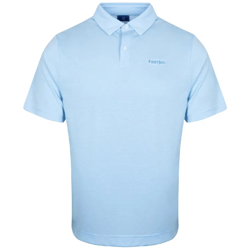 Simple And Comfortable DriRelease Athletic Fit Solid Jersey Polo Blue Haze - AW24