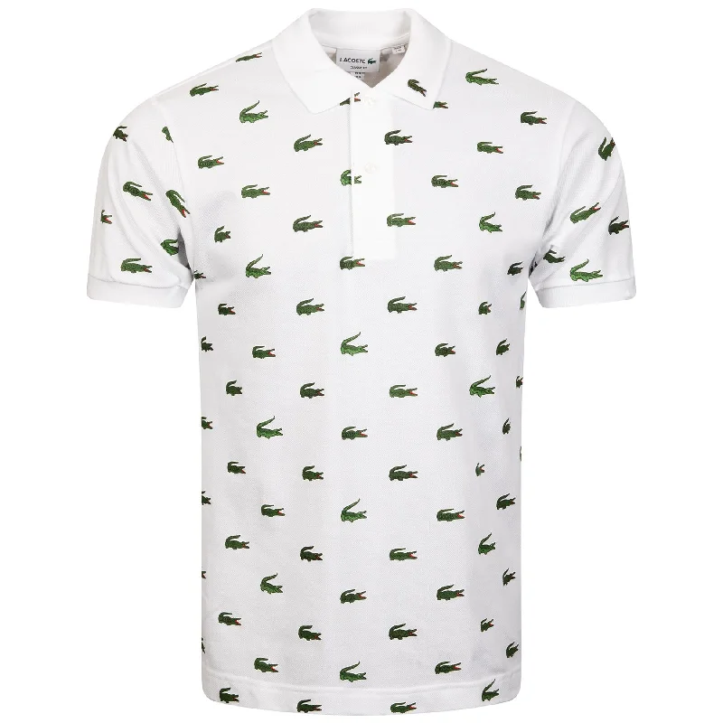 Cozy Essentials Wear Embroidered Slim Fit Polo White - AW23