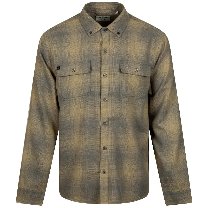 Fashion And Simplicity Fairbanks Flannel Polo Ballast Plaid - SS24