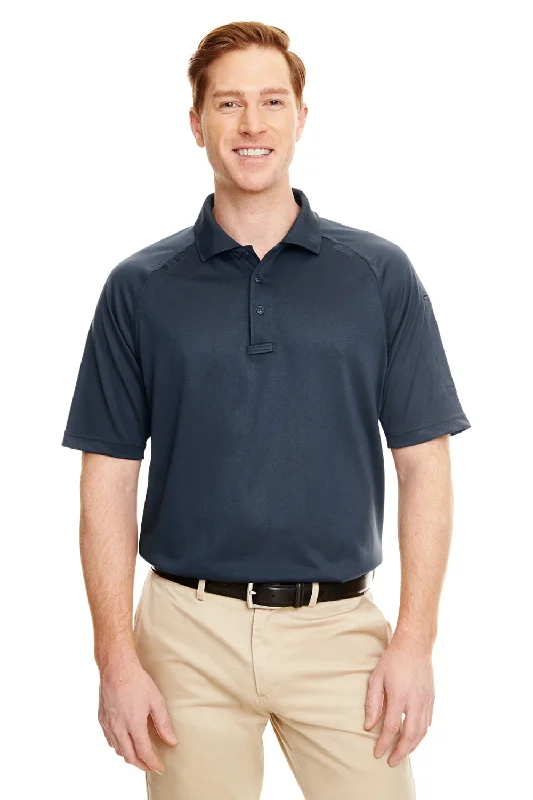 Easy Chic Harriton Mens Advantage Tactical Moisture Wicking Short Sleeve Polo Shirt - Dark Navy Blue Easy Chic Harriton Mens Advantage Tactical Moisture Wicking Short Sleeve Polo Shirt - Dark Navy Blue