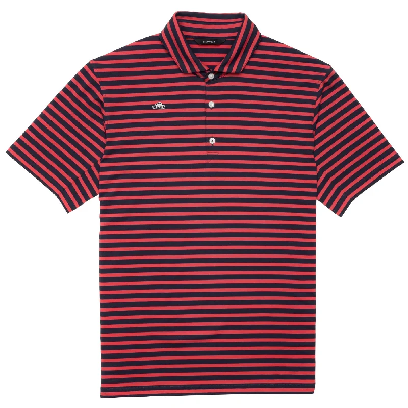 Goddess Outfit Hudson Recycled Vintage Stripe Polo Navy - 2024