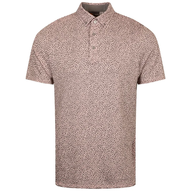 Easygoing Style Lance Print Polo Pink Salt/Pewter - SS24