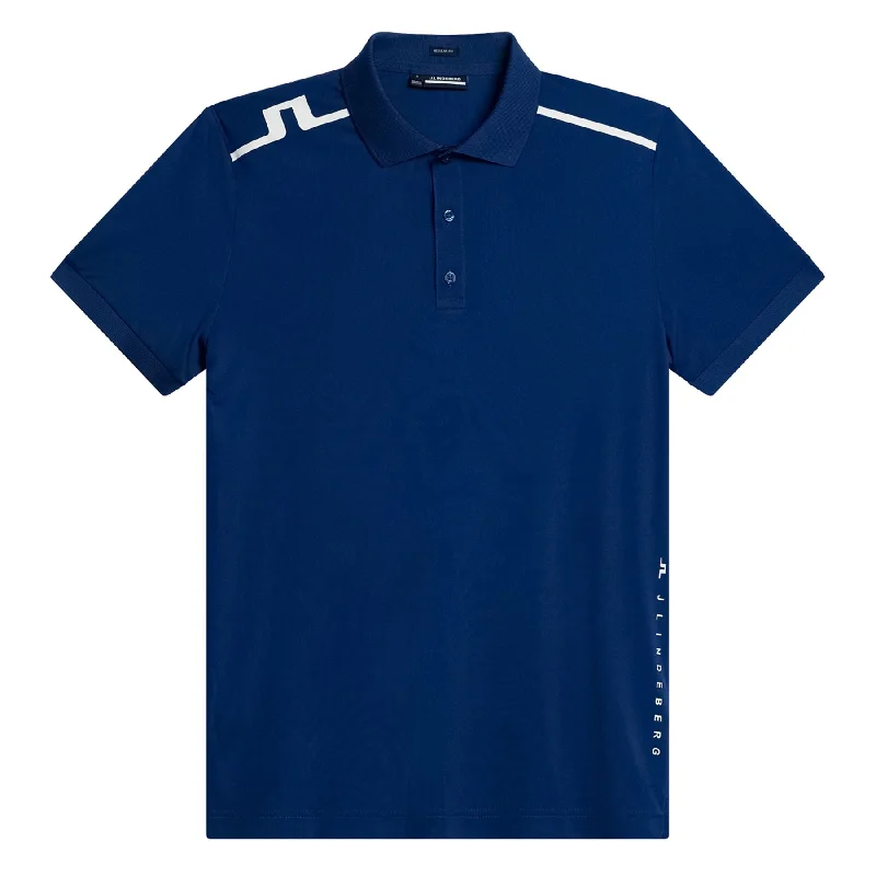 Integrated Design Lionel Regular Fit TX Jersey Polo Estate Blue - SU24