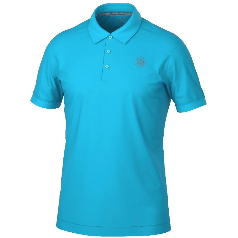 Exquisite Tailoring Maximillian Ventil8+ Polo Aqua - SS24