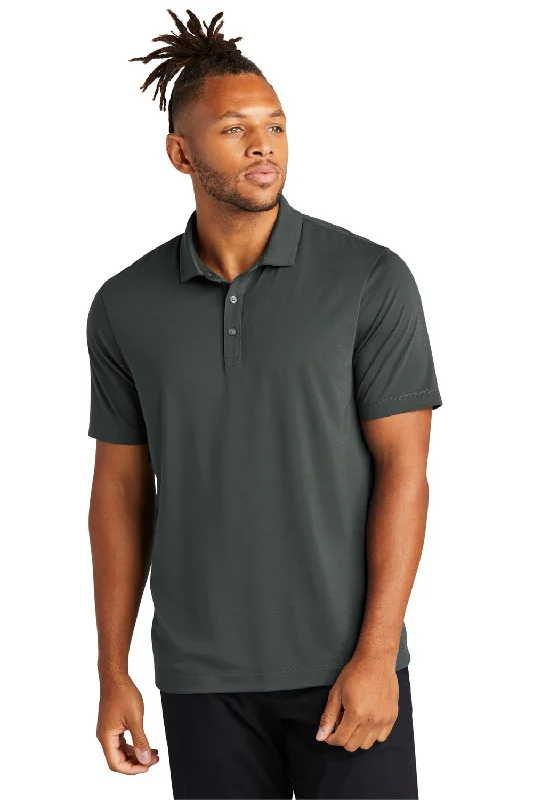 Modernism Mercer+Mettle Mens Moisture Wicking Short Sleeve Polo Shirt - Anchor Grey Modernism Mercer+Mettle Mens Moisture Wicking Short Sleeve Polo Shirt - Anchor Grey