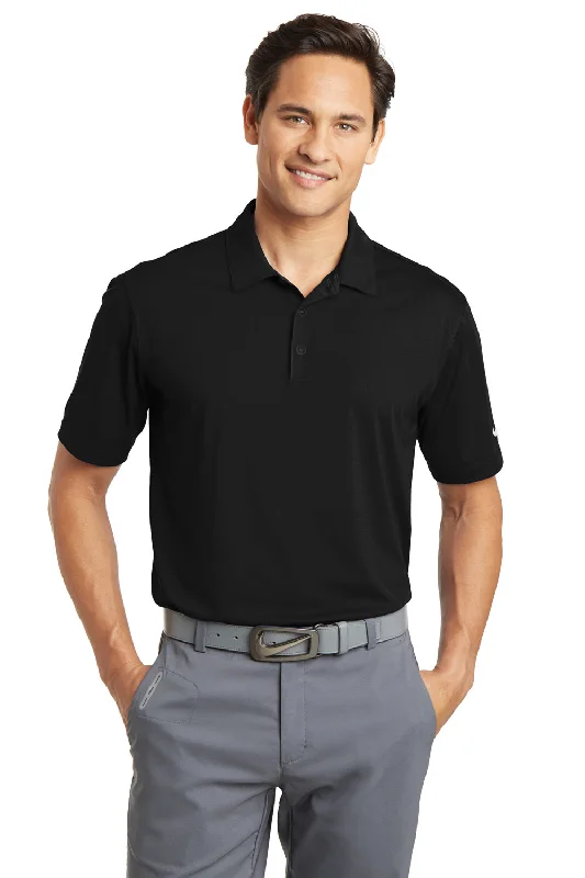 Fashionable In The Times Nike Mens Dri-Fit Moisture Wicking Short Sleeve Polo Shirt - Black Fashionable In The Times Nike Mens Dri-Fit Moisture Wicking Short Sleeve Polo Shirt - Black
