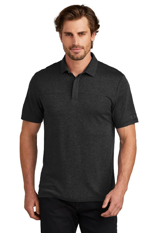 Comfortable Tops Ogio Mens Command Short Sleeve Polo Shirt - Blacktop