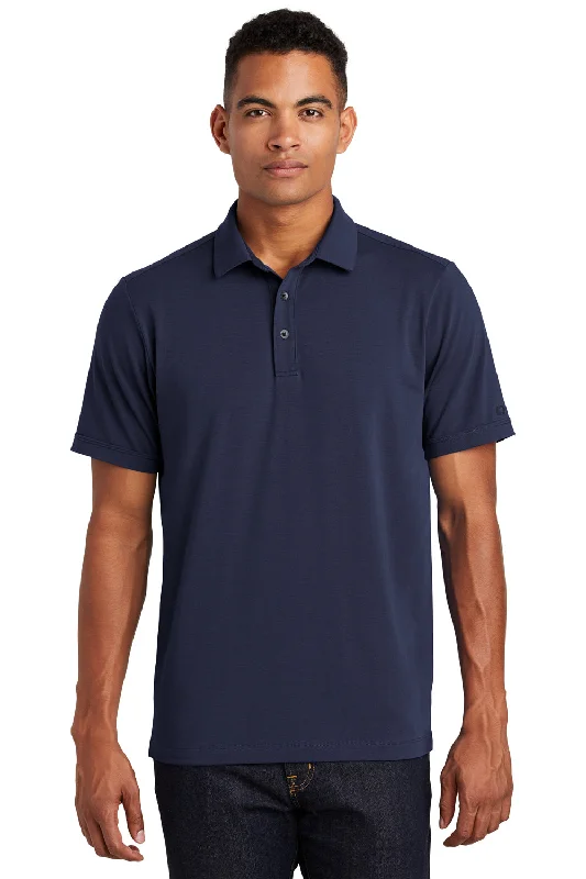 Classic Ogio Mens Limit Moisture Wicking Short Sleeve Polo Shirt - Navy Blue