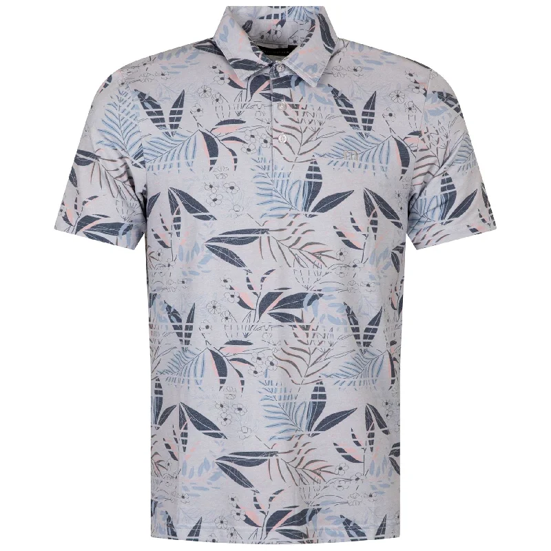 Cozy Chic Rip Current Polo Heather Light Grey - SS24