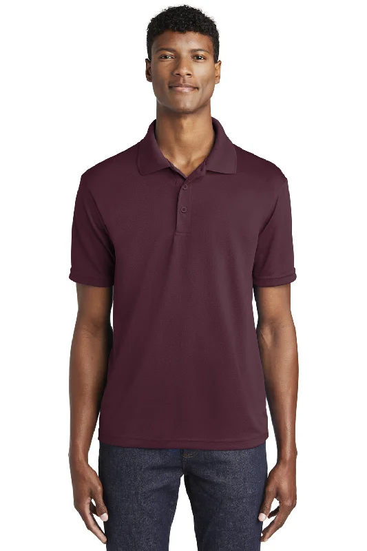 Comfortable Jeans Sport-Tek Mens RacerMesh Moisture Wicking Short Sleeve Polo Shirt - Maroon Comfortable Jeans Sport-Tek Mens RacerMesh Moisture Wicking Short Sleeve Polo Shirt - Maroon