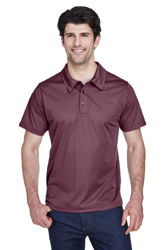 Warm Chic Outfits Team 365 Mens Command Performance Moisture Wicking Short Sleeve Polo Shirt - Dark Maroon Warm Chic Outfits Team 365 Mens Command Performance Moisture Wicking Short Sleeve Polo Shirt - Dark Maroon