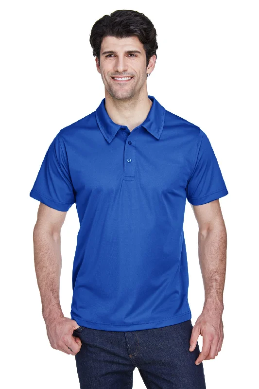 Layered Style Team 365 Mens Command Performance Moisture Wicking Short Sleeve Polo Shirt - Royal Blue Layered Style Team 365 Mens Command Performance Moisture Wicking Short Sleeve Polo Shirt - Royal Blue