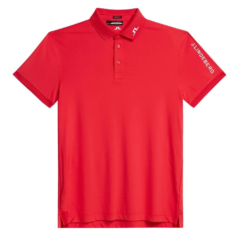 Noble And Elegant Tour Tech Regular Fit TX Jersey Polo Bittersweet - SU24