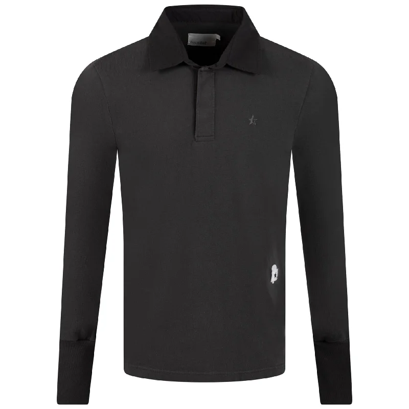 Fresh And Simple Tres Hardy LS Polo Charcoal - 2024