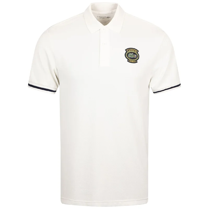 Chic Relaxation Ultra-Dry Anti-UV Golf Polo White - SS24