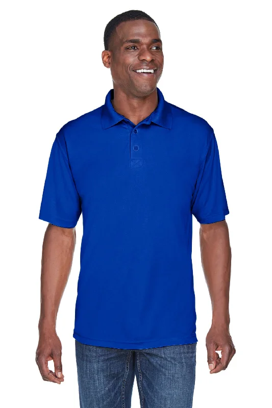 Cozy Shirts UltraClub Mens Cool & Dry Performance Moisture Wicking Short Sleeve Polo Shirt - Royal Blue Cozy Shirts UltraClub Mens Cool & Dry Performance Moisture Wicking Short Sleeve Polo Shirt - Royal Blue