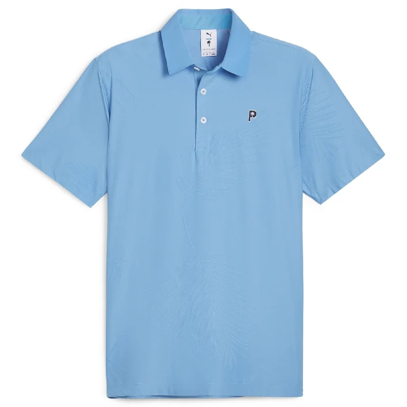 Elegant Fit X PTC Jacquard Polo Regal Blue - SS24